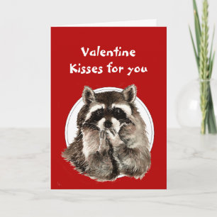 Cartes Pour Fêtes Annuelles Coeurs de Valentine pour des baisers de