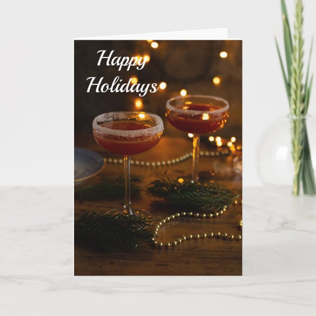 CARTES POUR FÊTES ANNUELLES ***COEURS*** JOYEZ NOËL/BONHEUR EN NOUVELLE ANNÉE (Devant)
