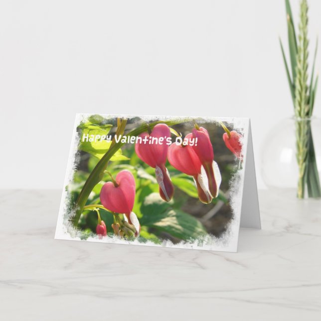 Cartes Pour Fêtes Annuelles Coeurs saignants Valentine (Devant)