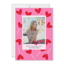 Cœurs Sucettes Photo XOXO Amour Saint-Valentin