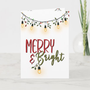 Cartes Pour Fêtes Annuelles Collage de photos de Noël aux lumières joyeuses et