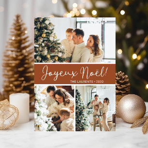 Cartes Pour Fêtes Annuelles Collage de photos Joyeux Noel