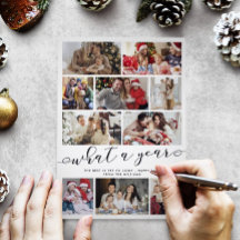 Collage photo de l'année