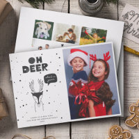 Collage photo multiple de cerfs de plaisance scand