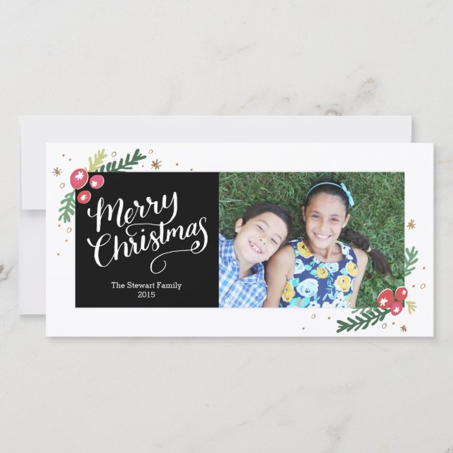 Cartes Pour Fêtes Annuelles Collection Festive Foliage (Devant)