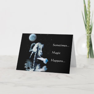 Cartes Pour Fêtes Annuelles Collection PEGASUS & WHITE RAVEN