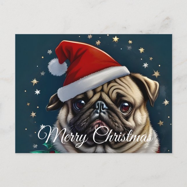 Cartes Pour Fêtes Annuelles Collection Puggy Claus (Devant)