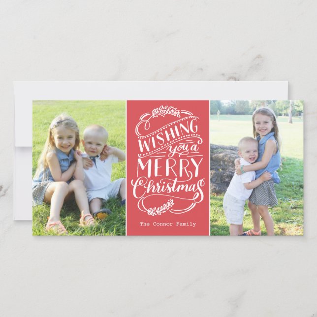 Cartes Pour Fêtes Annuelles Collection voeux de Noël (Devant)
