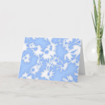 Color Me Daisers Sky Blue Birthday Card