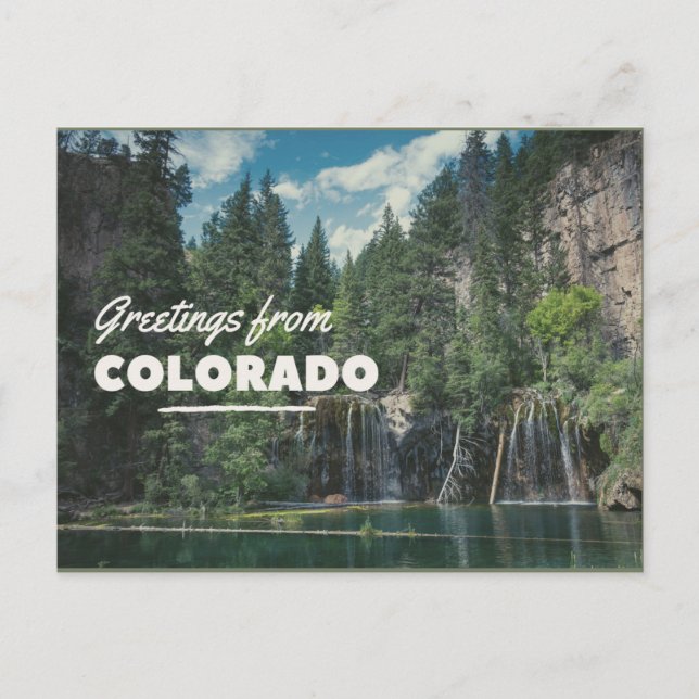 Cartes Pour Fêtes Annuelles Colorado (Devant)