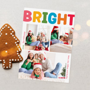 Cartes Pour Fêtes Annuelles Coloré Année Lumineuse En Revue Verticale 3 Photo