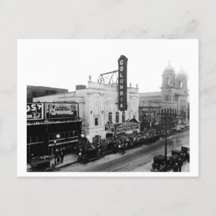 Cartes Pour Fêtes Annuelles Columbia Theatre, Nuit d'ouverture