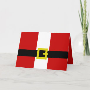 Cartes Pour Fêtes Annuelles Combinaison père Noël