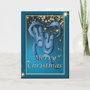 Cartes Pour Fêtes Annuelles Comédie Tragédie Masque de Théâtre Bleu