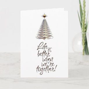 CARTES POUR FÊTES ANNUELLES COMMENT POURRAIT-IL ÊTRE NOËL SANS "VOUS" ?