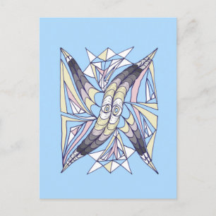 Cartes Pour Fêtes Annuelles Composition géométrique des spirales