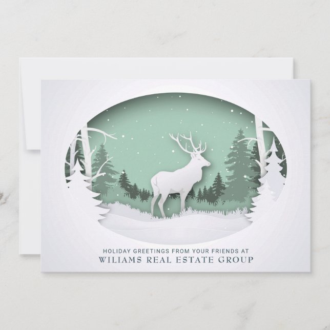 Cartes Pour Fêtes Annuelles Composition moderne de Christmas (Devant)