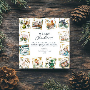 Cartes Pour Fêtes Annuelles Comptage jusqu'à Noël