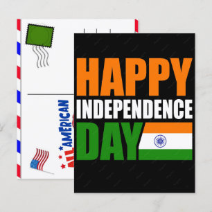 Cartes Pour Fêtes Annuelles Conception de célébration du Tricolor pour la fête