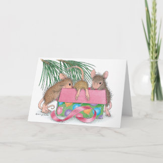 Cartes Pour Fêtes Annuelles Conception de souris maison®