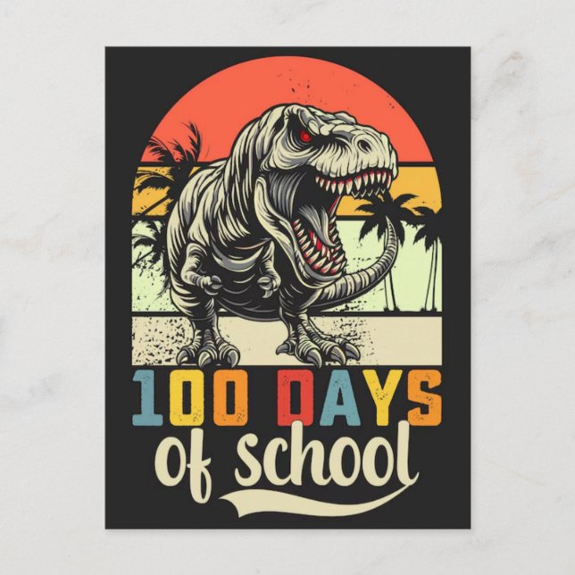 Cartes Pour Fêtes Annuelles conception de t-shirt vectoriel pour le 100ème jou (Devant)