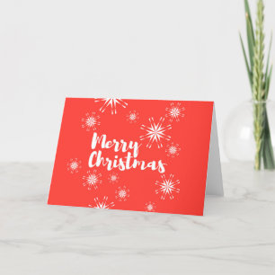 Cartes Pour Fêtes Annuelles Conception joyeuse et ludique de "Joyeux Noël"