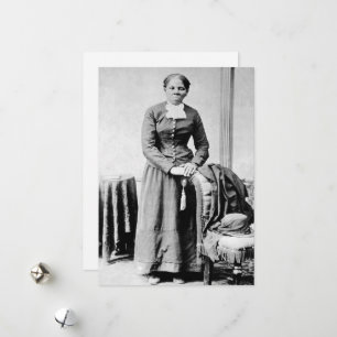 Cartes Pour Fêtes Annuelles Conducteur Harriet Tubman Chemin de fer souterrain