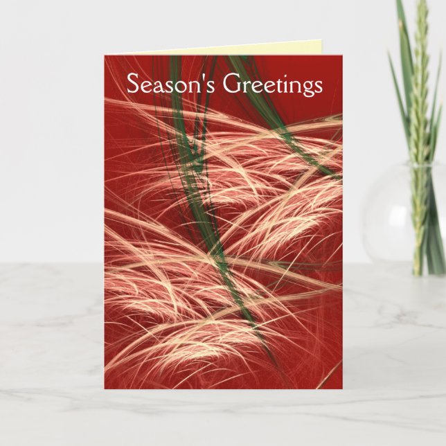 CARTES POUR FÊTES ANNUELLES CÔNES DE NEIGE (Devant)