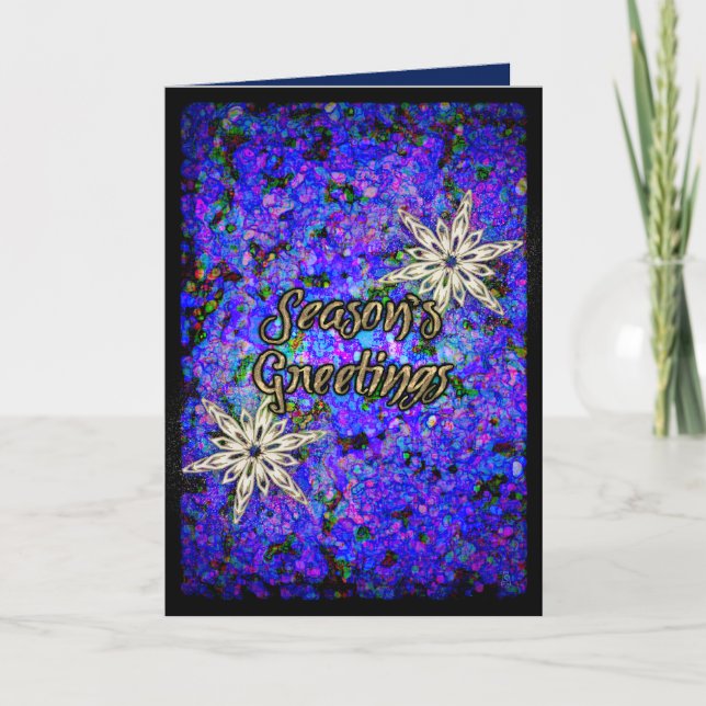 Cartes Pour Fêtes Annuelles Confetti (Devant)