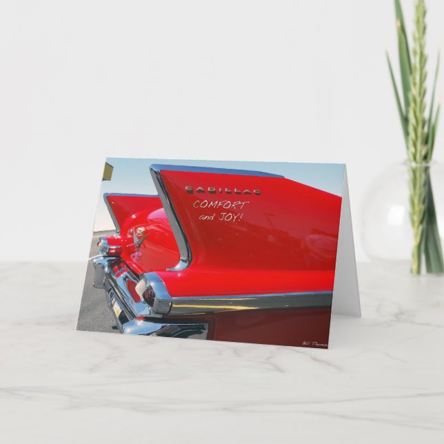 Cartes Pour Fêtes Annuelles Confort et joie (Devant)
