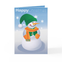 Confortablement bonhomme de neige