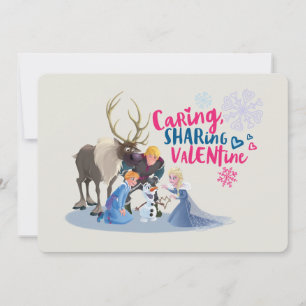 Cartes Pour Fêtes Annuelles Congelé   Soins, partage Valentine