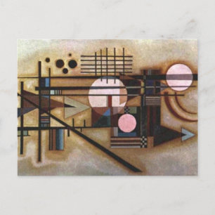 Cartes Pour Fêtes Annuelles Construction adoucie Kandinsky