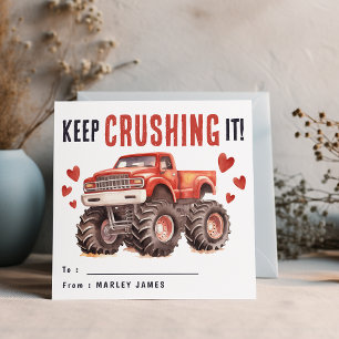 Cartes Pour Fêtes Annuelles Continuez À Le Croiser   Monster Truck Kids
