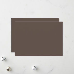 Cartes Pour Fêtes Annuelles Contre un mur Brown élégant