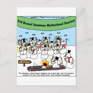 Cartes Pour Fêtes Annuelles Convention de bonhomme de neige Cadeaux et T-shirt