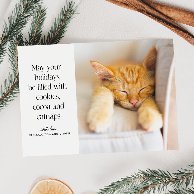 Cartes Pour Fêtes Annuelles Cookies Cataps de cacao Animaux domestiques (Créateur téléchargé)