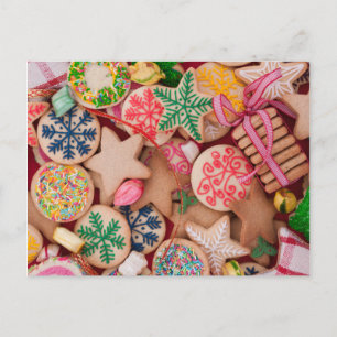 Cartes Pour Fêtes Annuelles Cookies de Noël
