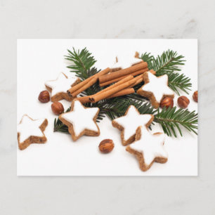 Cartes Pour Fêtes Annuelles Cookies de Noël avec cannelle