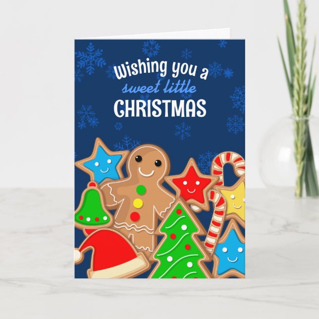 Cartes Pour Fêtes Annuelles Cookies de Noël chocolat chocolat de vacances boul (Devant)