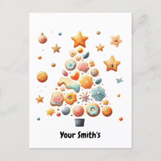 Cartes Pour Fêtes Annuelles cookies Noël