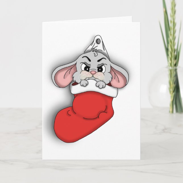Cartes Pour Fêtes Annuelles copie de Noël mouse1 (Devant)