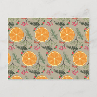 Cartes Pour Fêtes Annuelles Copie orange de guirlande de Noël