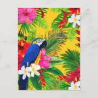 Couleur d'été Tropical Toucan Feuille