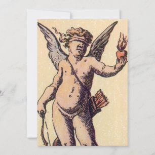 Cartes Pour Fêtes Annuelles Coupe de la Saint-Valentin Cupid les yeux bandés, 