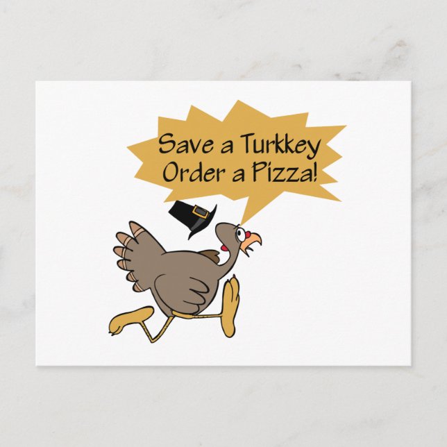 Cartes Pour Fêtes Annuelles Courez la chemise partie de thanksgiving de la (Devant)