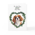 Couronne de coeur Cavalier King Charles Spaniel Ma