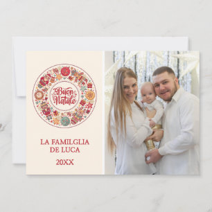 Cartes Pour Fêtes Annuelles Couronne de Joyeux Noël