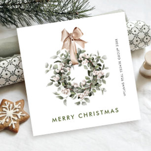 Cartes Pour Fêtes Annuelles Courrier de Noël de Bohême Salutation d'entreprise