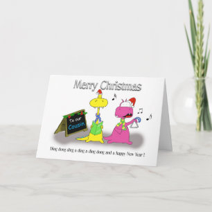 Cartes Pour Fêtes Annuelles Cousin de Joyeux Noël